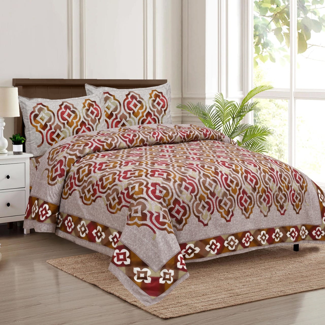 King size Bedsheet Rusty Collection 4