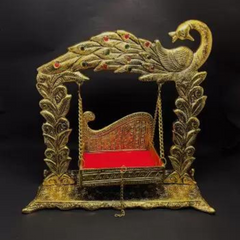 Laddu Gopal Jhulla for Janmastmi || Home Decorative Showpiece - 27 cm