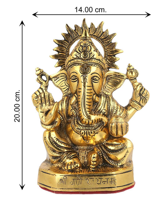 Antique Look Ganesh Ji Murti | Pooja Room I Home Temple Decoration Items I Statue I God Idols I Home Temple Decoration