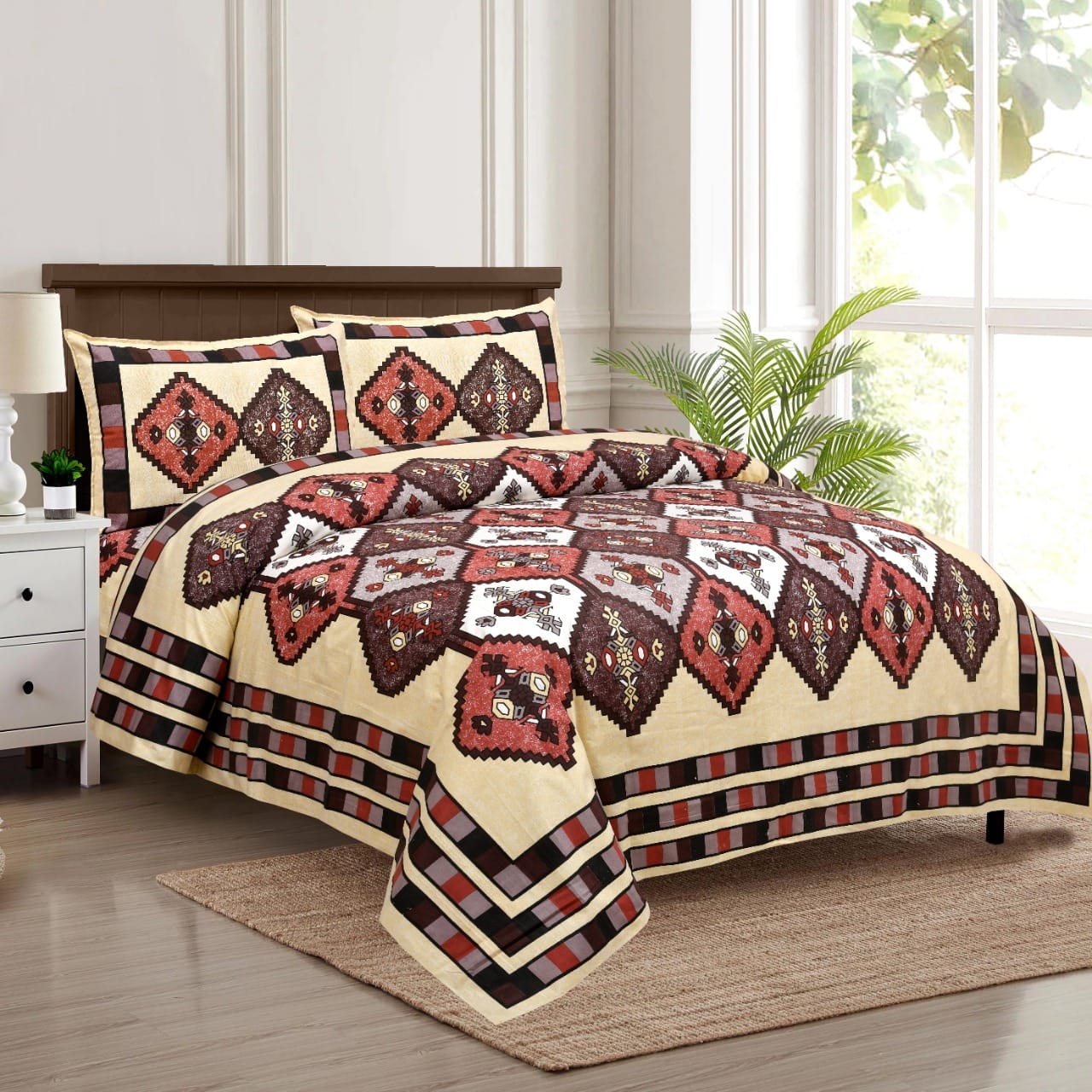 King size Bedsheet Rusty Collection 2