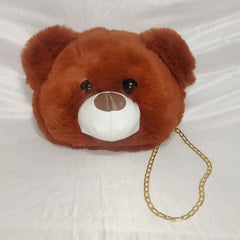 Teddy Bear Sling Bag For Girls/Shoulder Handbag/Crossbody Sling Bag/Purse for Girls(Multicolor)-Pack Of 1